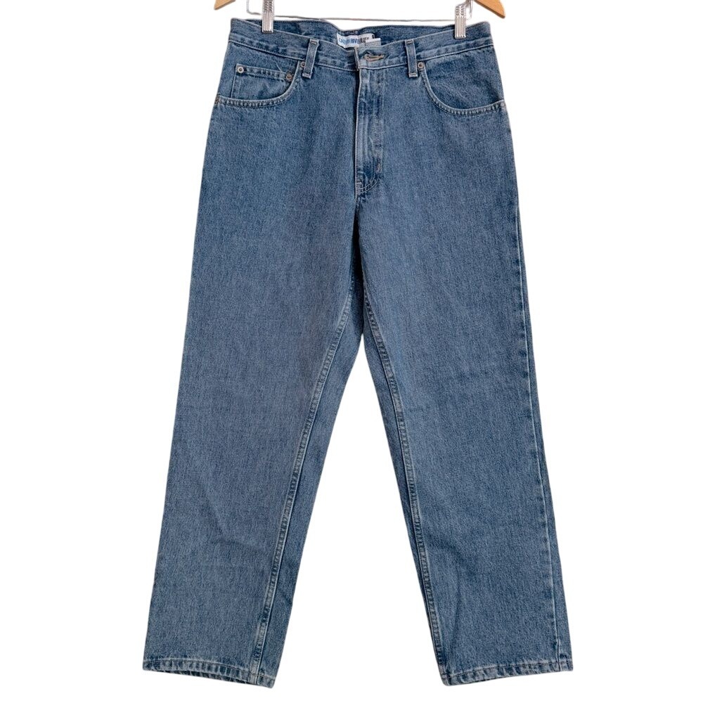 NWT! Canyon River Blues Relaxed Fit Jeans Tapered‎ Leg Denim Blue Mens 32x29